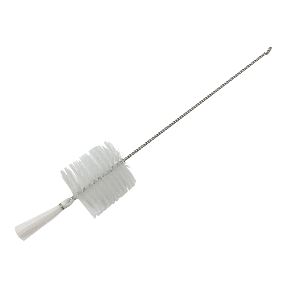 瓶洗浄ブラシ（PBT毛）　白　475×80×φ75mm画像