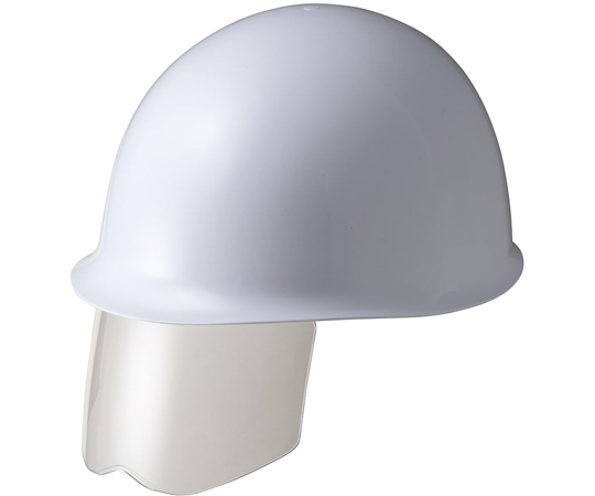 PC製ヘルメット （KP・シールド面） ホワイト画像