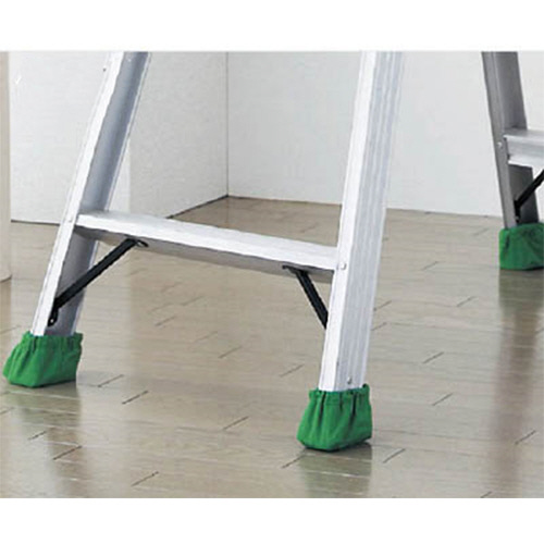 脚立用脚ｶﾊﾞｰ ﾋﾞﾆﾎﾞﾂﾀｲﾌﾟ 1ﾊﾟｯｸ(4個)