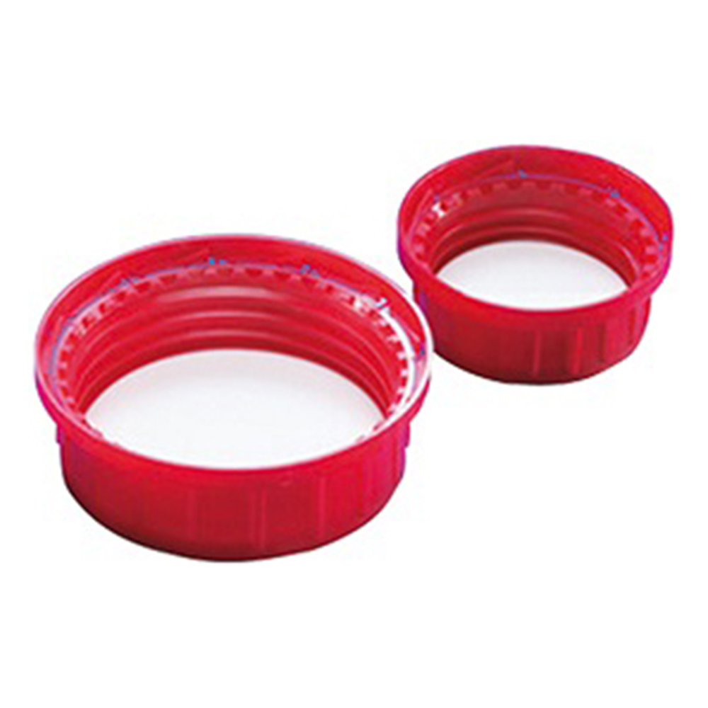 広口角瓶用キャップ 100mL用 赤画像