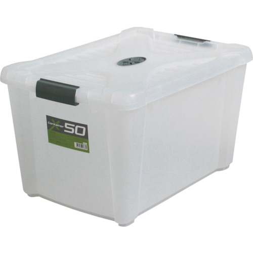 Xｺﾝﾃﾅ #50ｸﾘｱ 52L 1個画像