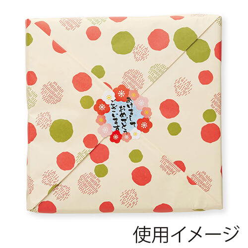 ギフトボックスのラッピングに！使い勝手の良いファンシーな包装紙