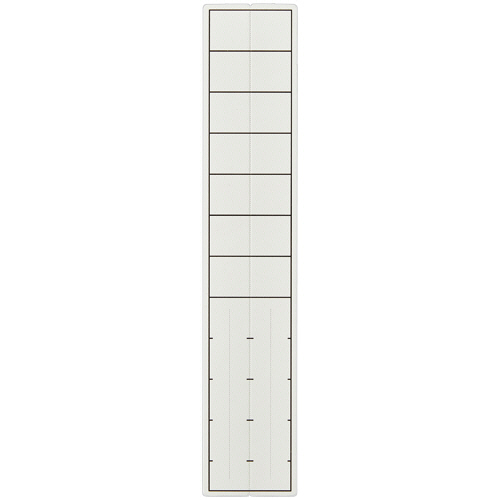 見出し紙(ﾛﾝｸﾞﾀｲﾌﾟ) 無地 1ﾊﾟｯｸ(100枚)