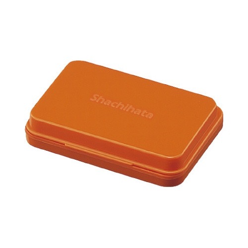 シヤチハタスタンプ台（油性顔料）小型　朱色画像