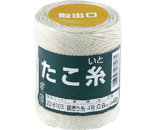 たこ糸　綿撚り糸　#4