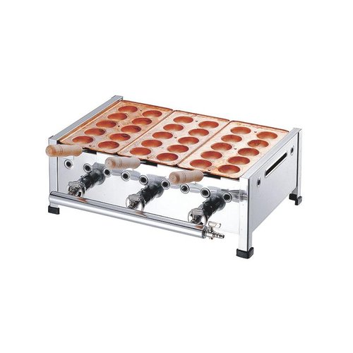 調理機器 明石焼 10穴用 5枚掛セット LP
