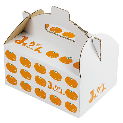 イラストみかん手提　６０画像