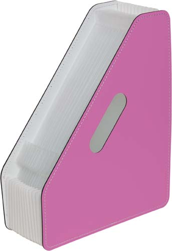 ドキュメントスタンドＡ４タテ　１３ポケット　ピンク画像