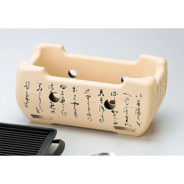 調理器具 M10-807 いろはこんろ 長角 (白) マイン画像