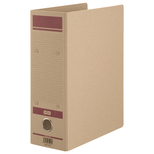 保存用ﾌｧｲﾙN(片開き) A4ﾀﾃ 800枚収容 80mmとじ 赤 1ｾｯﾄ(12冊)画像