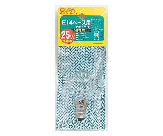 S型ミニ E14 25W画像