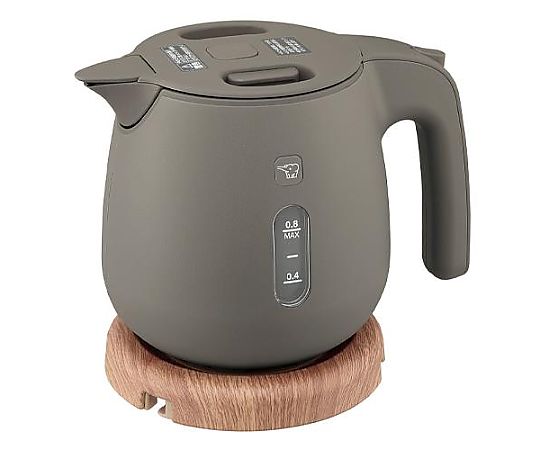 AC100V/1300W/0.8L 電気ケトル（ブラウン）
