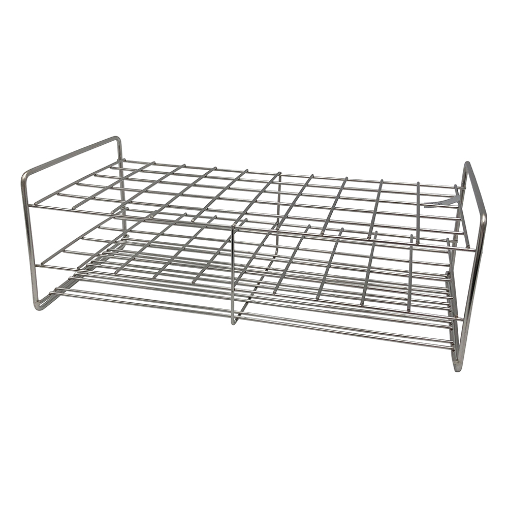 ステンレス試験管立　配列：5×10　サイズ：□27mm画像