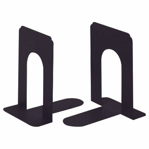 ﾌﾞｯｸｴﾝﾄﾞ T型 中 ﾌﾞﾗｯｸ 1組(2枚)画像