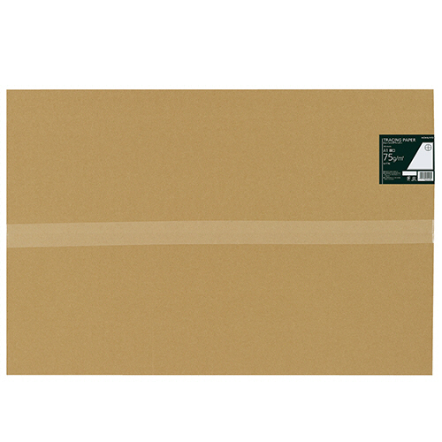 高級ﾅﾁｭﾗﾙﾄﾚｰｼﾝｸﾞﾍﾟｰﾊﾟｰ厚口(無地) A1 75g/m2 1冊(100枚)画像
