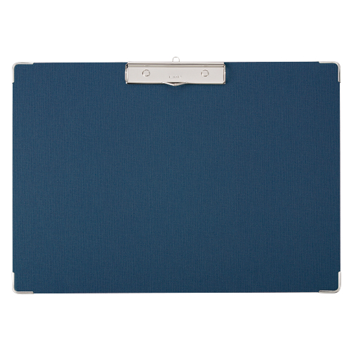 ﾎﾞｰﾙ用箋挟 A3ﾖｺ 紺 1枚画像