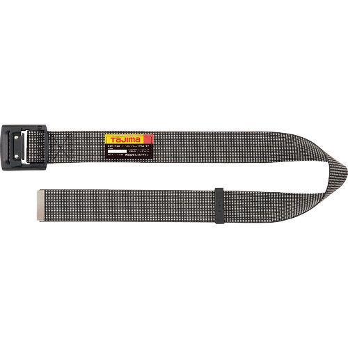 胴ﾍﾞﾙﾄ ｱﾙﾐﾜﾝﾌｨﾝｶﾞｰ黒ﾊﾞｯｸﾙﾄﾞｯﾄ柄 ﾄﾞｯﾄ白 Sｻｲｽﾞ 1個画像