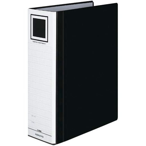 チューブＦエコツインＲ黒Ａ４縦背幅９５ｍｍ１０冊画像