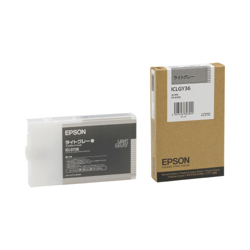 純正インク　ＩＣＬＧＹ３６Ａ　ライトグレー画像