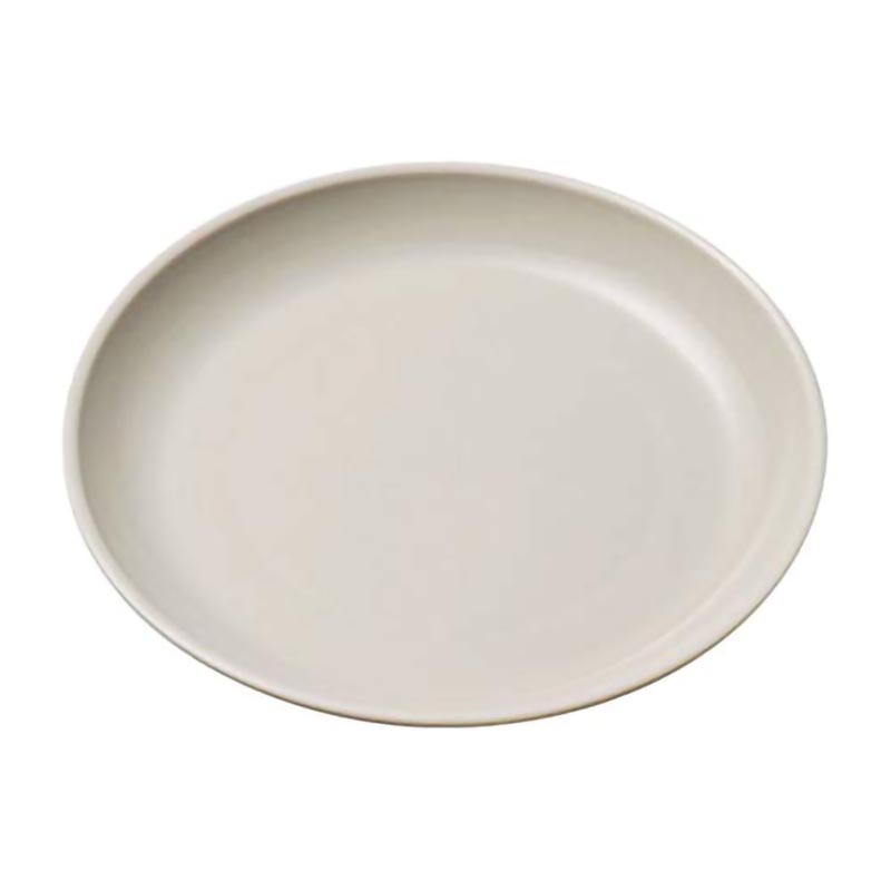 食器 No.1712GR ポリプロ給食皿16cm (グレー) エンテック画像