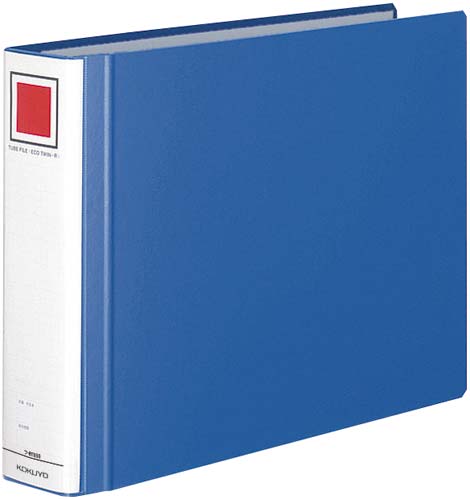 チューブエコツインＲ青Ｂ４横背幅６５ｍｍ４－１１冊画像