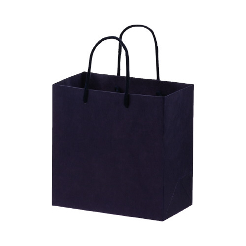 ネイビー紙袋ランチバッグサイズ５枚入画像