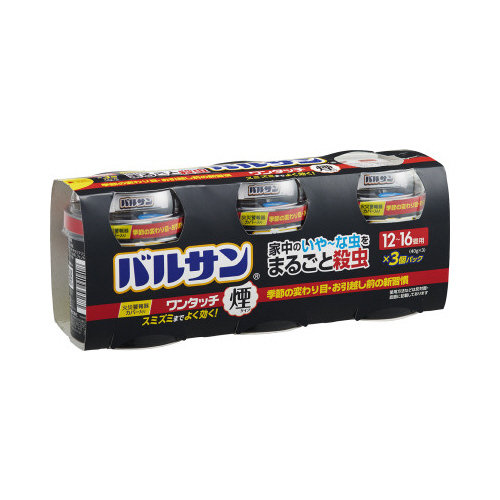 バルサン　ワンタッチ煙４０ｇ×３　１２－１６畳用