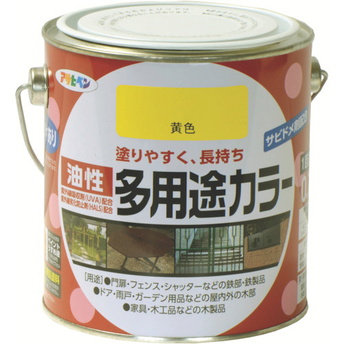 油性多用途ｶﾗｰ 0.7L 黄 1缶画像