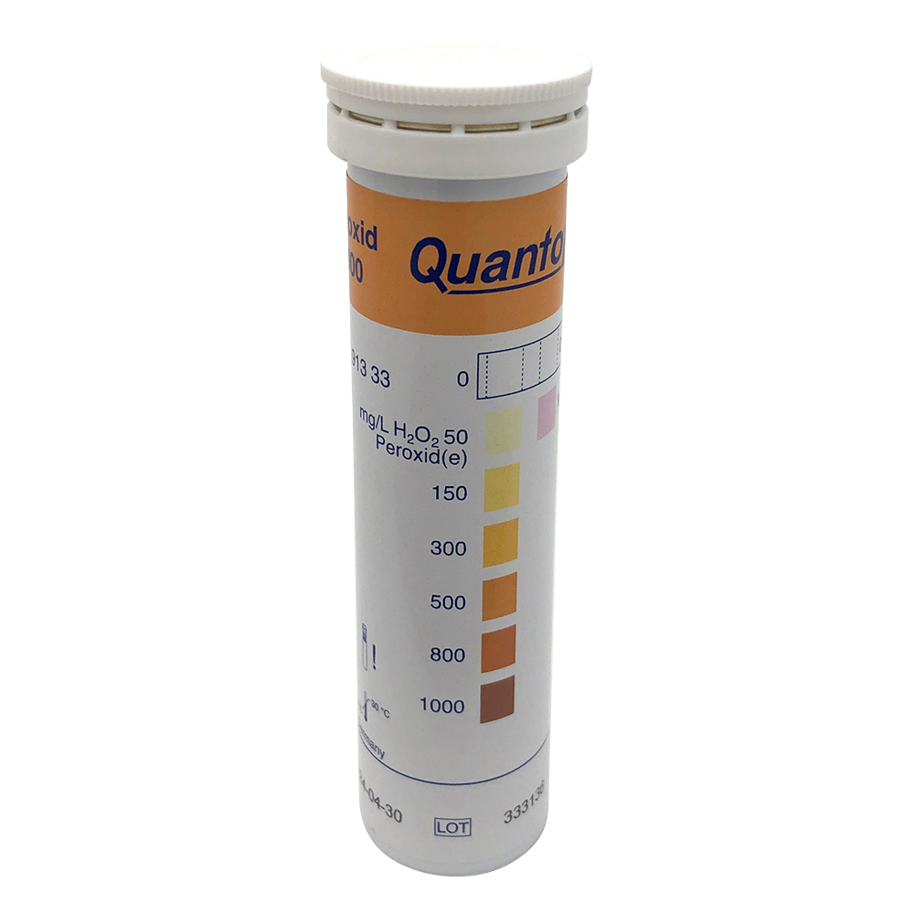 半定量イオン試験紙 QUANTOFIX® パーオキシド1000 1箱（100枚入）画像