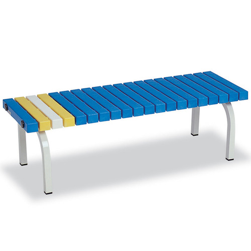 ﾎｰﾑﾍﾞﾝﾁ 幅1206×奥行400×高さ365mm 青 1台