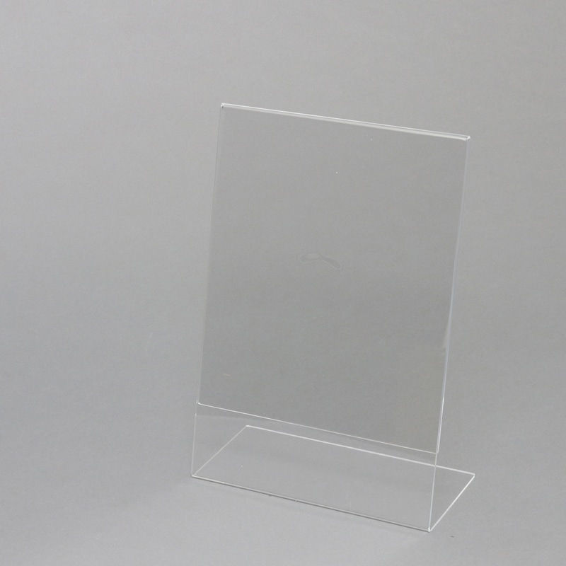 アクリルサインホルダー　Ｌ字片面　Ｂ５　縦画像