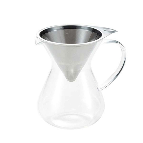 コーヒーフィルター ポット セット 800ml キャプテンスタッグ画像