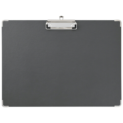 用箋挟み B4ﾖｺ 黒 1ｾｯﾄ(10枚)画像