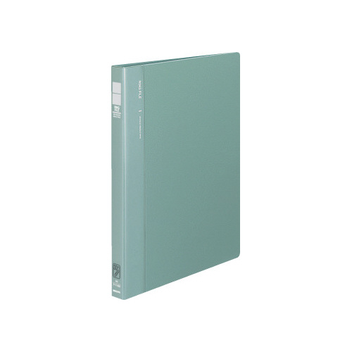 ３０穴リングファイル　緑Ａ４縦　背幅２７ｍｍ画像