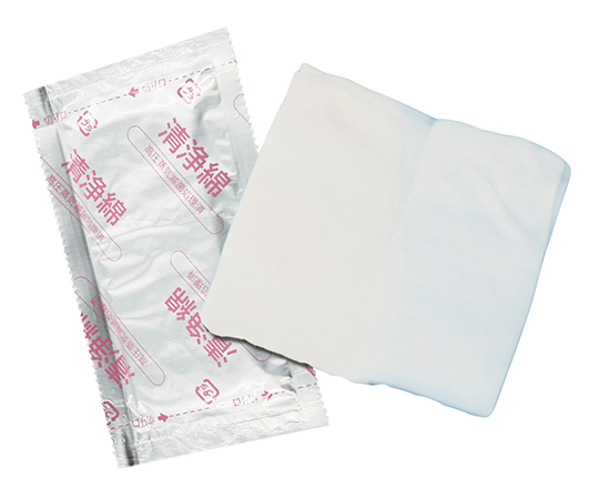 清浄綿 75×75mm (2枚/包×20包入)画像