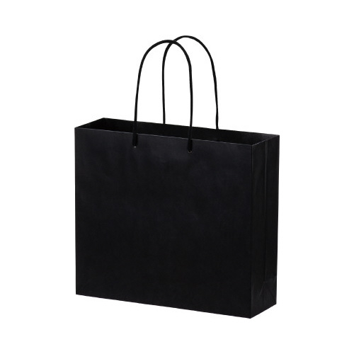 ペーパーバッグＭＬ黒１０枚入画像