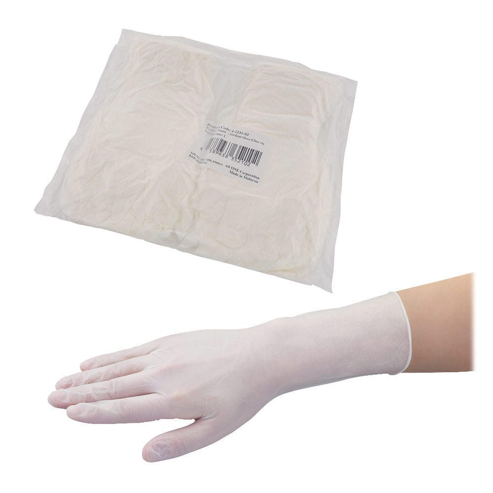 クラス10ニトリル手袋　L　1000枚入画像