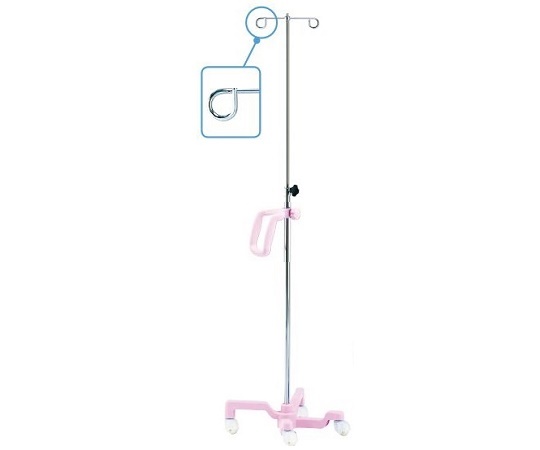 イルリガードルスタンド　ピンク　グリップ付き画像