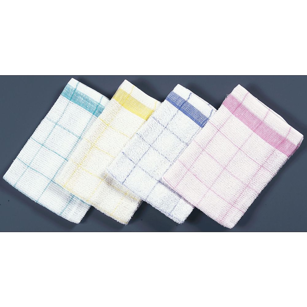 格子ダスター(12枚入・アソート)画像