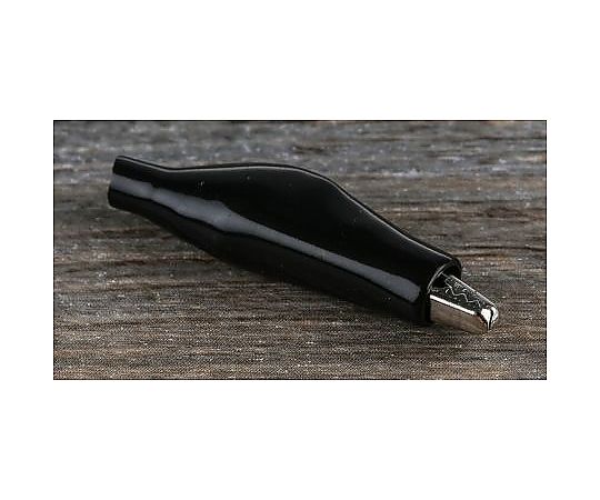 わに口クリップ 黒 1袋（10個入）画像