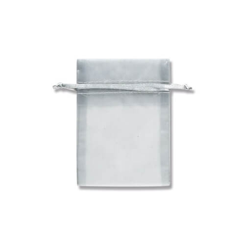 オーガンジーバッグ Ｓ シルバー １０枚画像