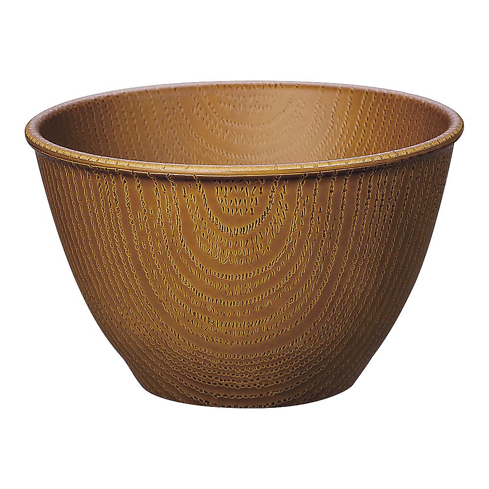 WOOD　スープボール　10cm　ブラウン画像