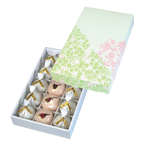 花柄１５ヶ入　トレーなし画像