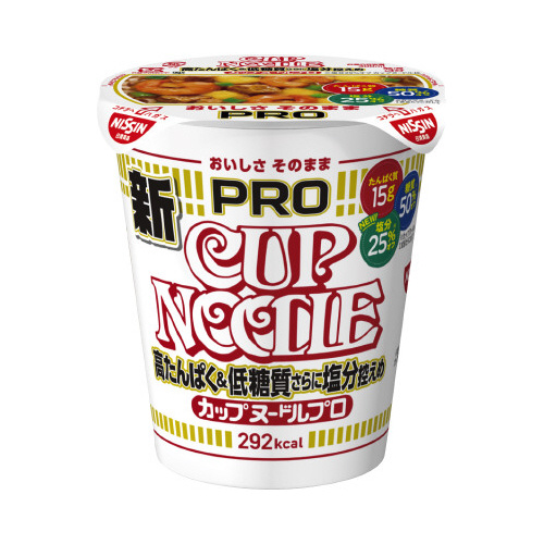 カップヌードルＰＲＯ　高たんぱく＆低糖質画像