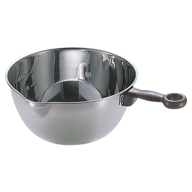 調理道具 PC柄目盛付片口ボール 21cm画像