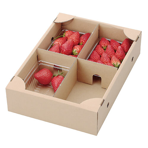いちご３００ｇ×４Ｐサービス箱画像