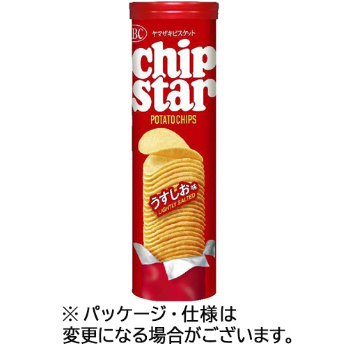 ﾁｯﾌﾟｽﾀｰ うすしお味 Lｻｲｽﾞ(105g) 1ｾｯﾄ(12ﾊﾟｯｸ)画像
