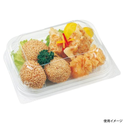 フードパック SA-9(L) エフピコ 透明なパッケージに収められた食材が見える状態