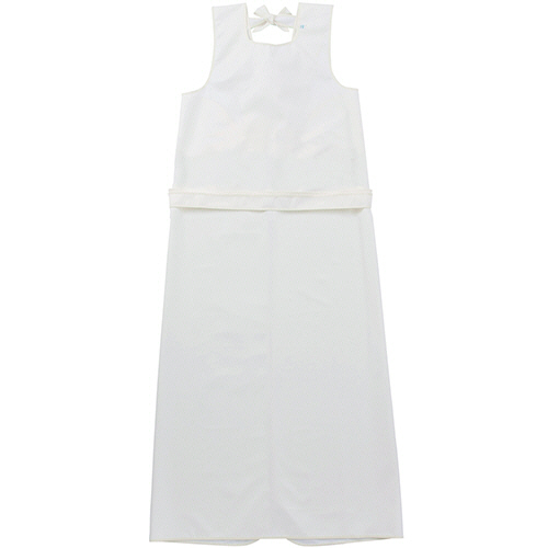 入浴介助ｴﾌﾟﾛﾝ(ひもﾀｲﾌﾟ) ﾎﾜｲﾄ L 1枚画像