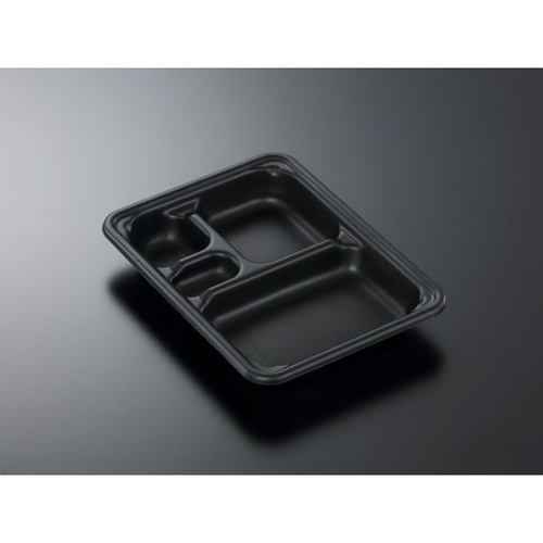 中央化学 弁当容器 SD エブリ 23-17E2 BK 本体 発泡画像